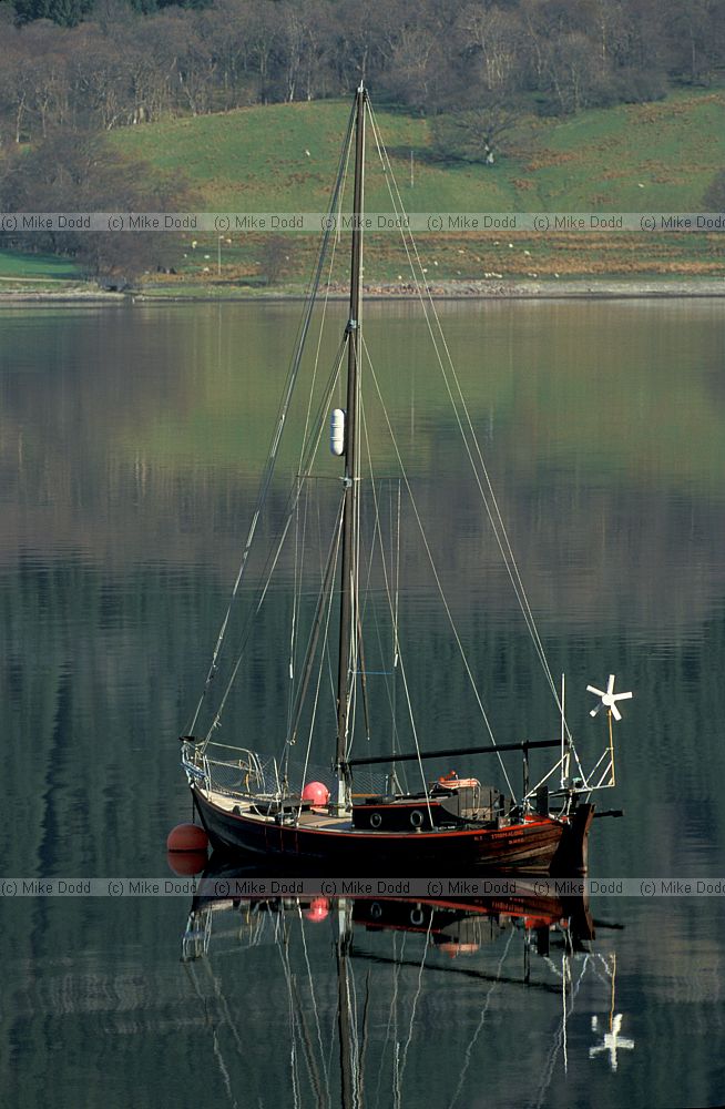 Yacht Loch Linnhe Scotland