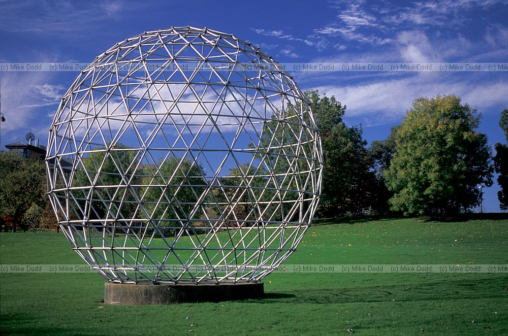 Sculpture sphere university of Surrey
