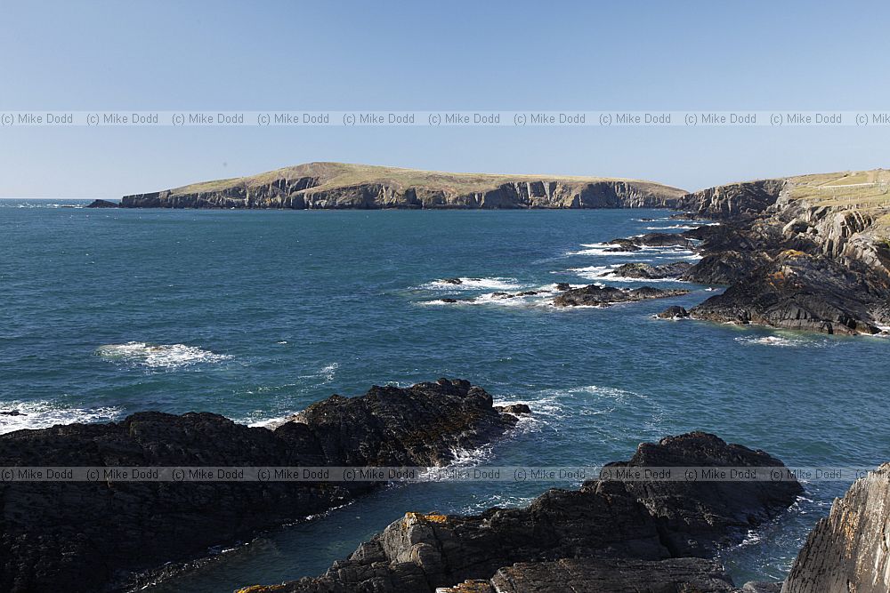 coastline near Craig y Gwbert
