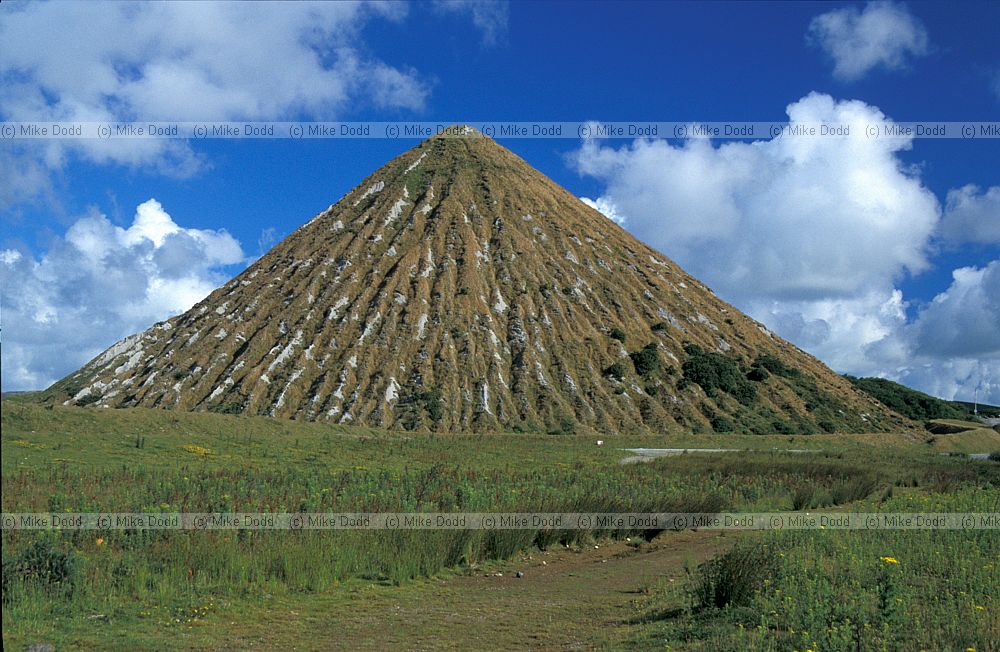 China clay tip St Austell