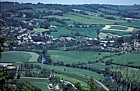 Bathford and Batheaston from Claverton down 1980 before major new road building
