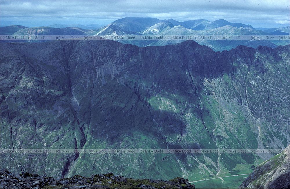Mountains above Glencoe, Scotland