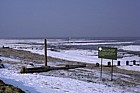 Frozen sea Thames estuary march 1986