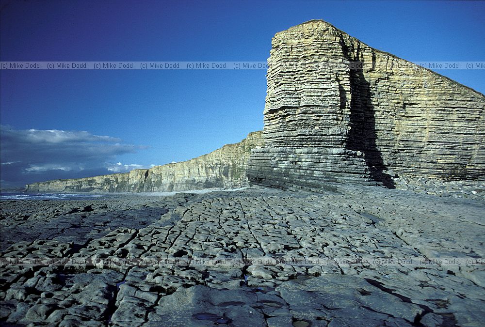 Nash point gelogical formations 1986, Wales