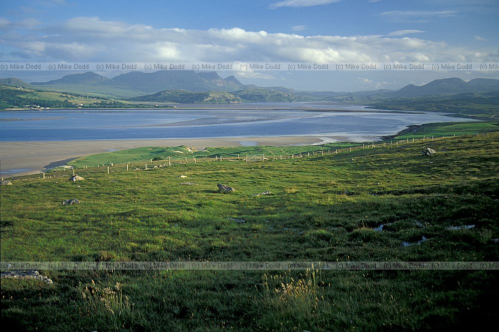 Ben Loyal and estuary from Tongue