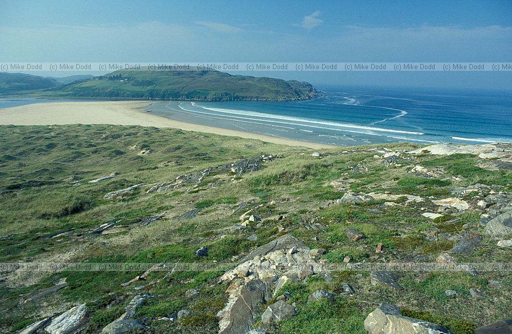 Coastline and dunes Invernaver, Scotland