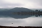 Loch Morlich, mist, Rothiemurchas, Scotland