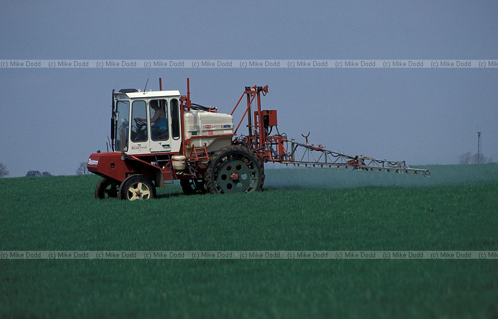 Crop spraying