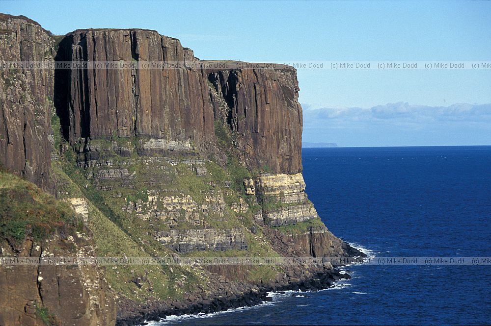 Kilt rock coastline, Skye, Scotland