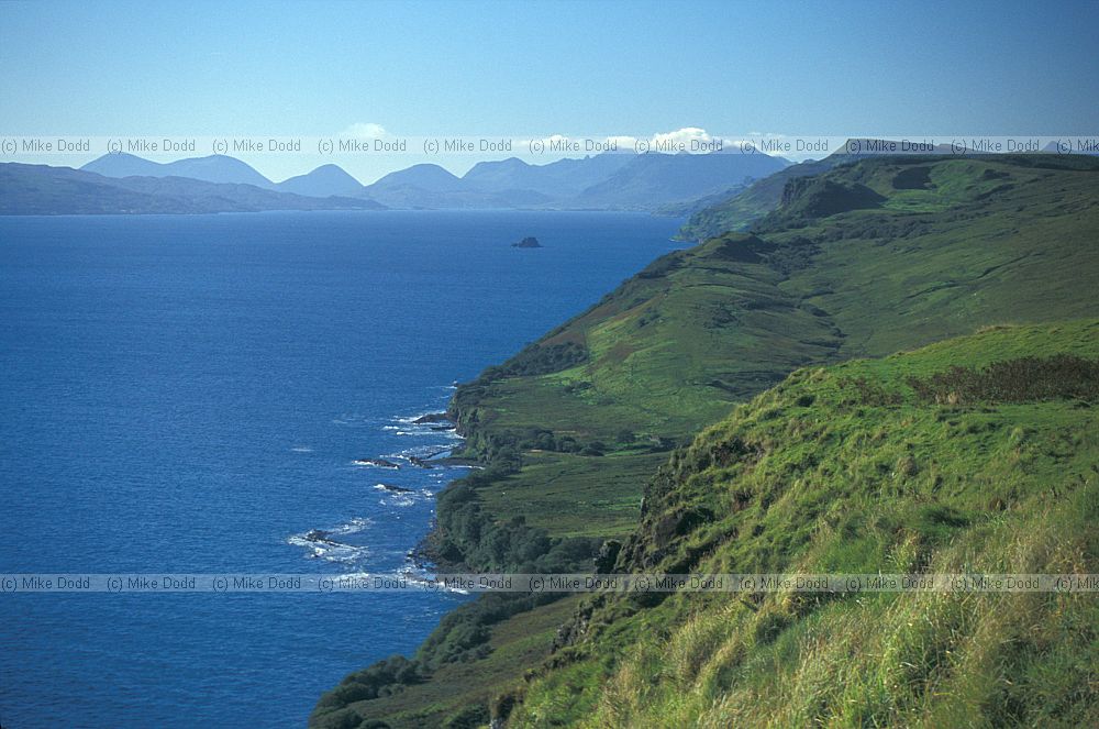 coastline near Tote, Skye, Scotland