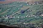 Fields farms and villages Swaledale