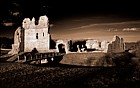 Ogmore castle south Wales