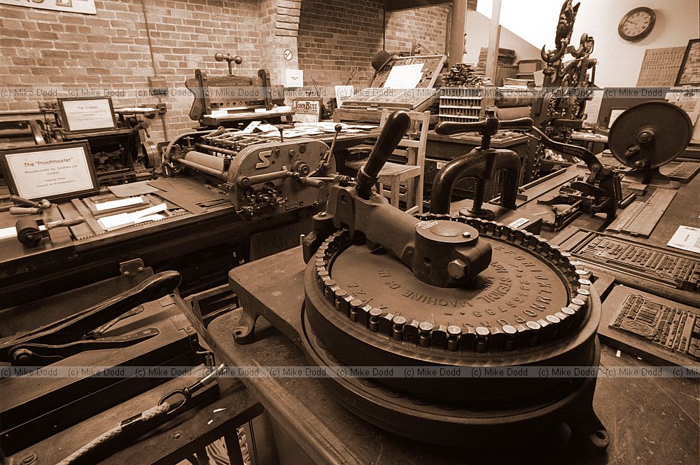 Printshop, Milton keynes museum
