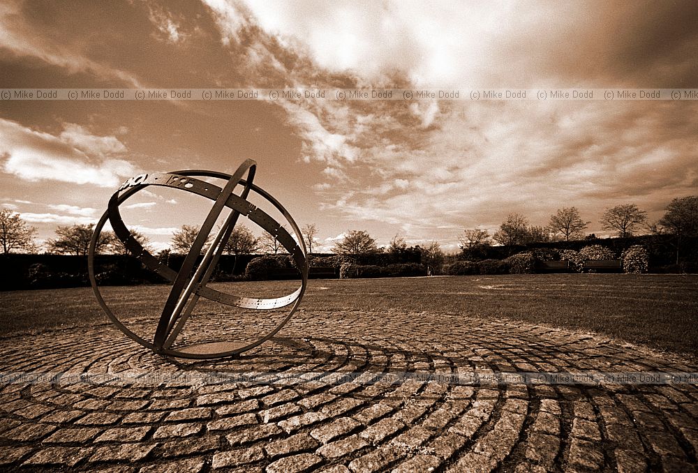 Sundial Armillary sphere, Milton Keynes