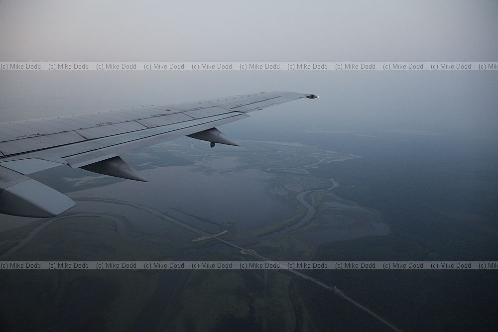 From plane towards Khanty-Mansiysk