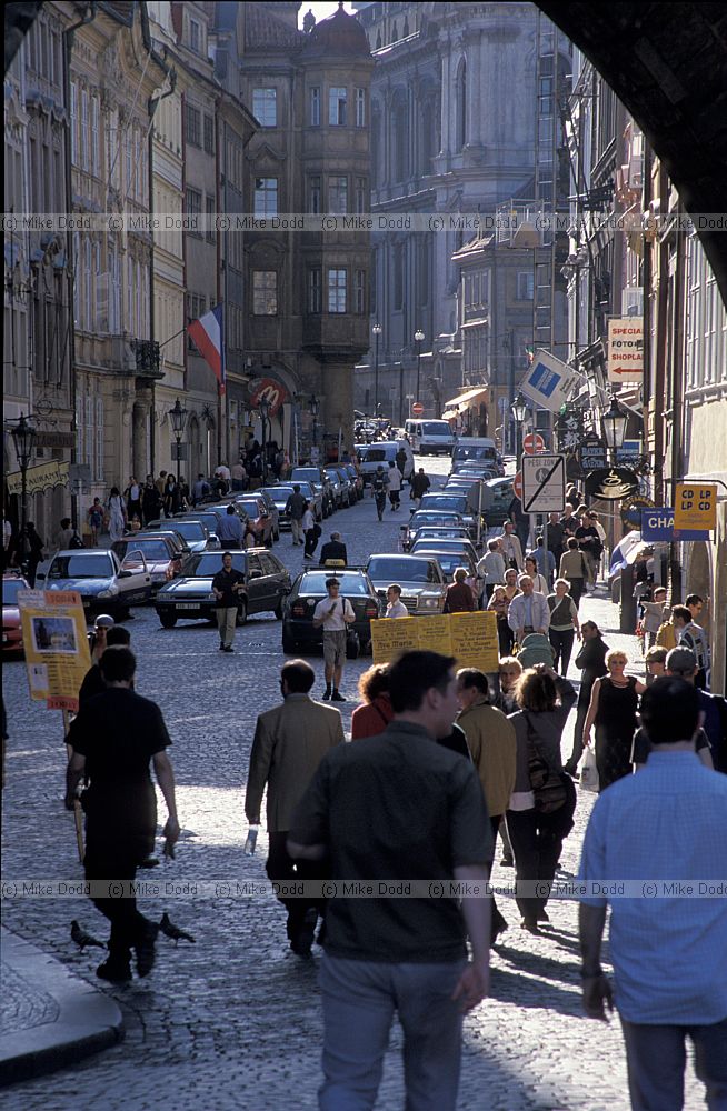 Street scene Prague