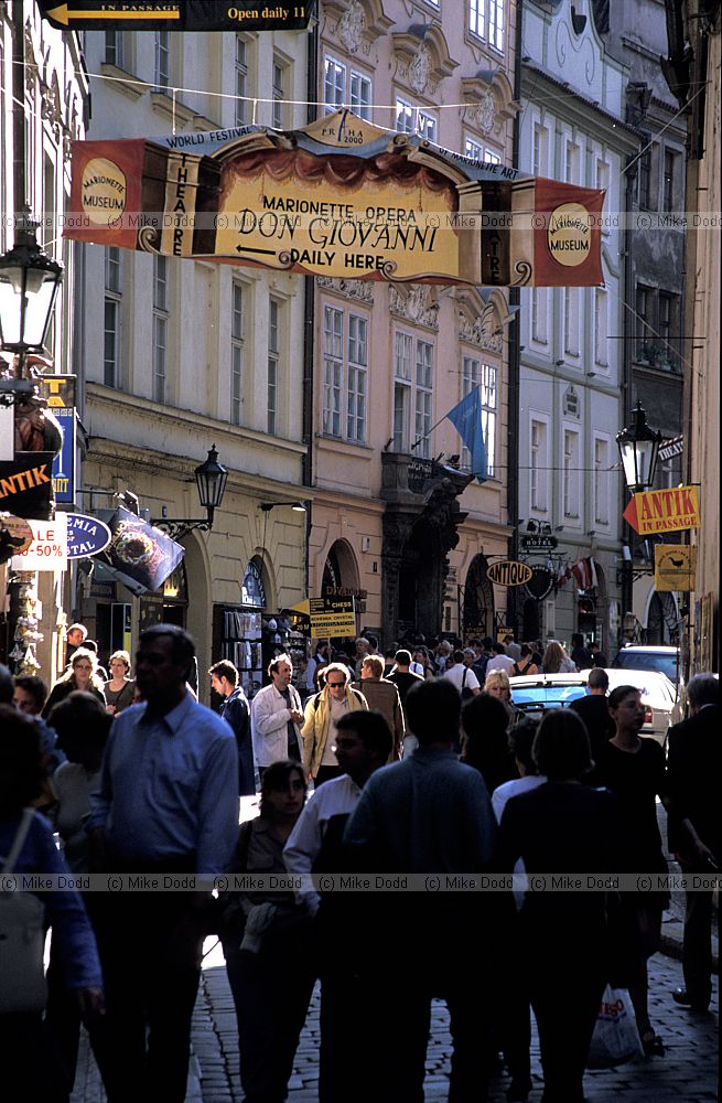 Street scene Prague