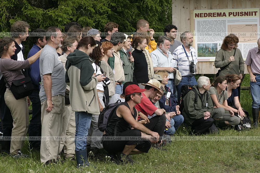 Deligates to the orchid workshop