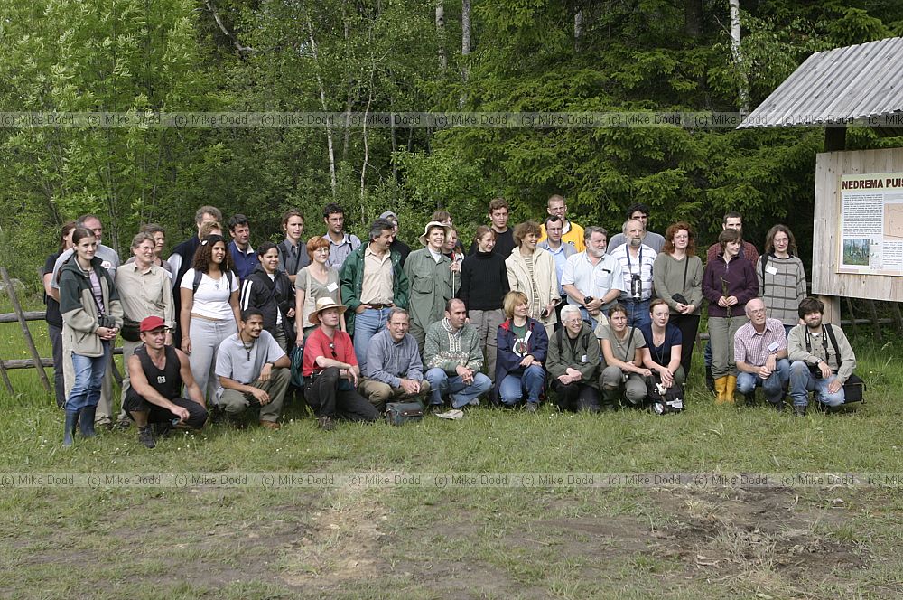 Deligates to the orchid workshop