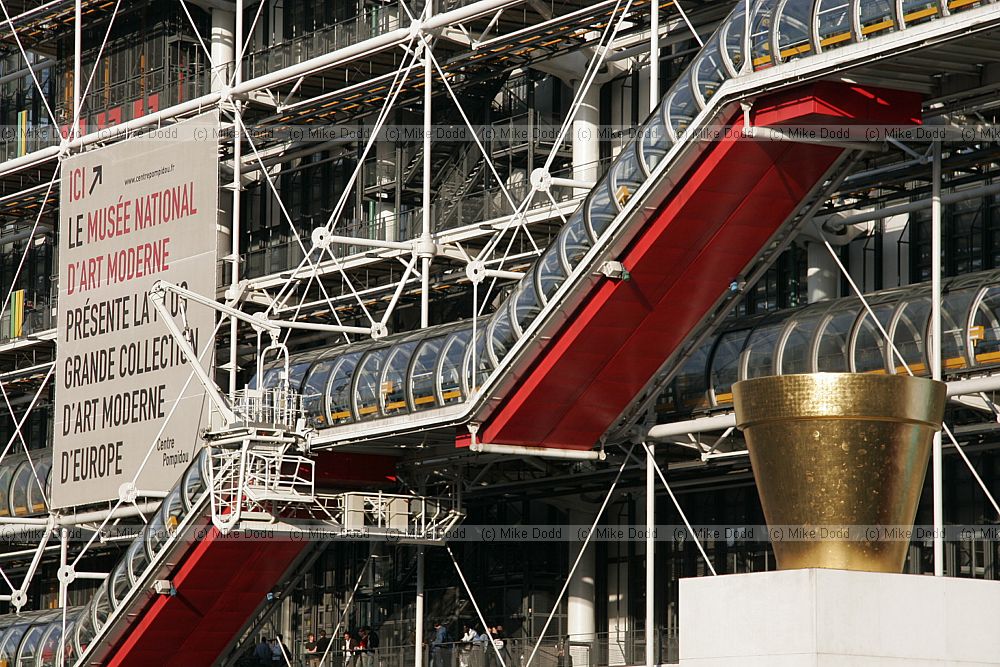 Centre National d'Art et de Culture George Pompidou Paris
