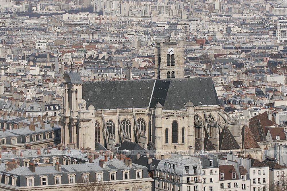 roofs from Notre Dame