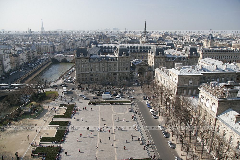 view from Notre Dame