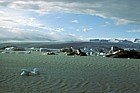 Vatnajokull and icebergs