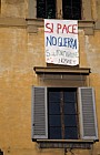Peace banner Firenze Florence