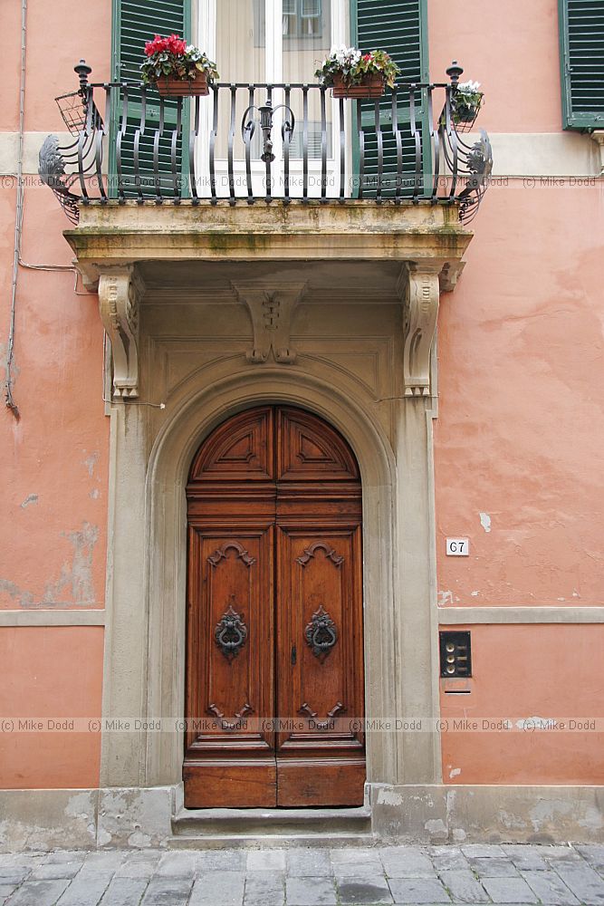 Old front doors Pisa