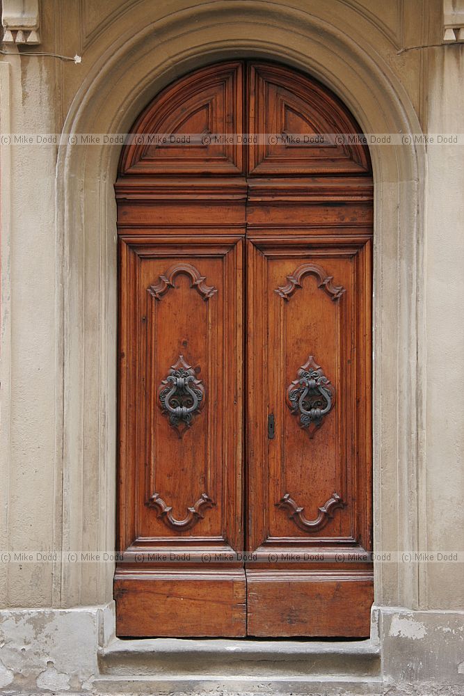 Old front doors Pisa