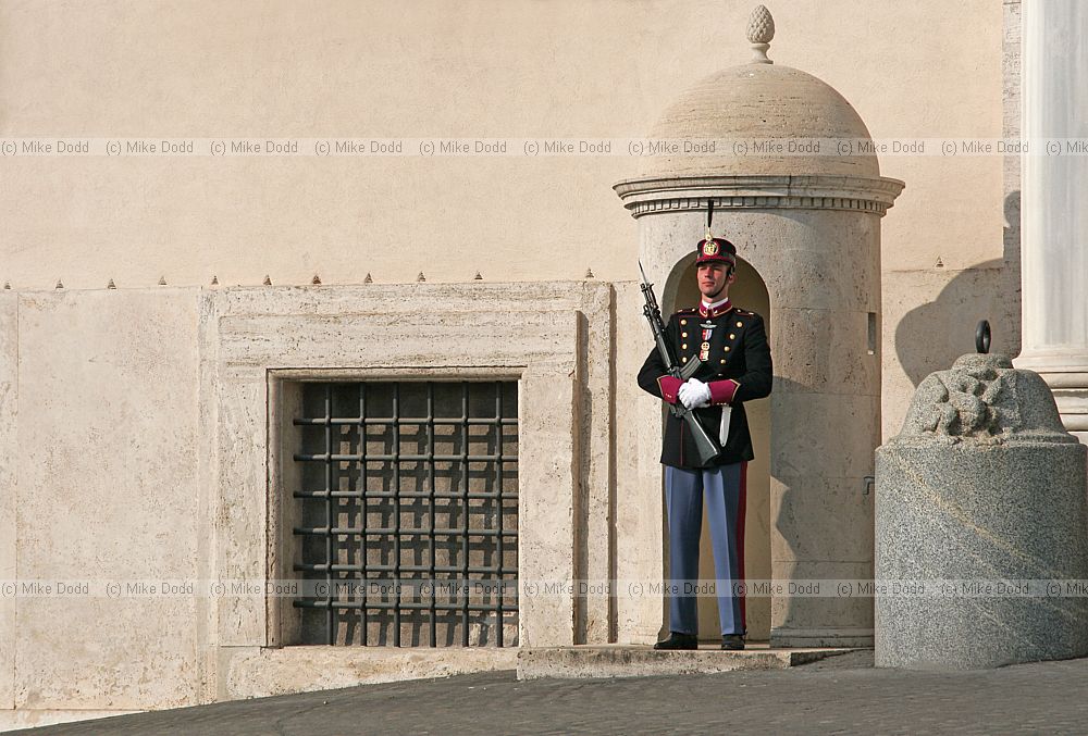 Guard Palazzo del Quirinale