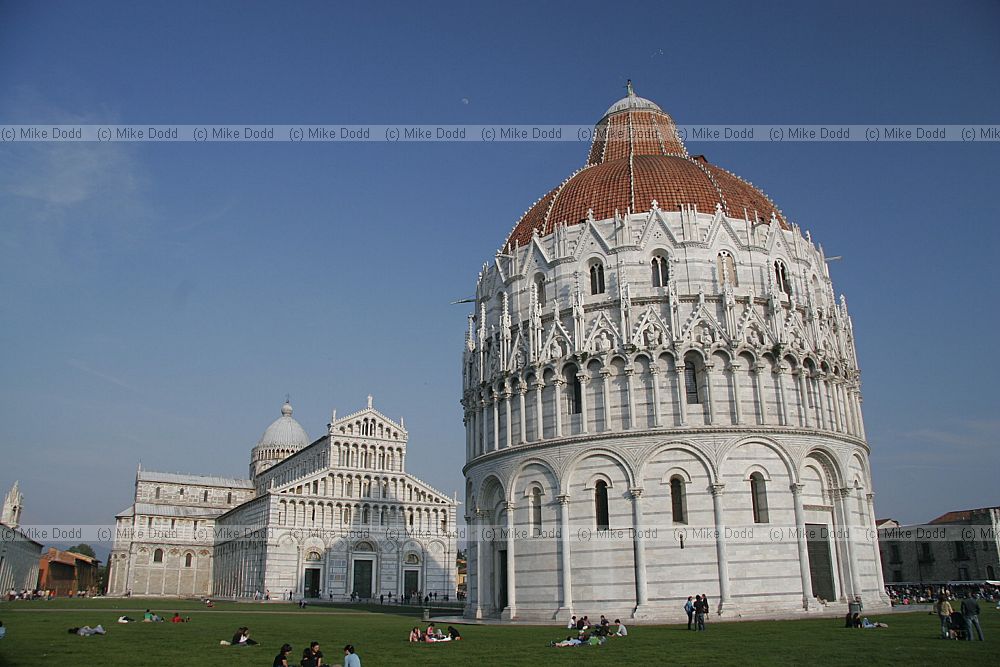 Baptistry at Pisa