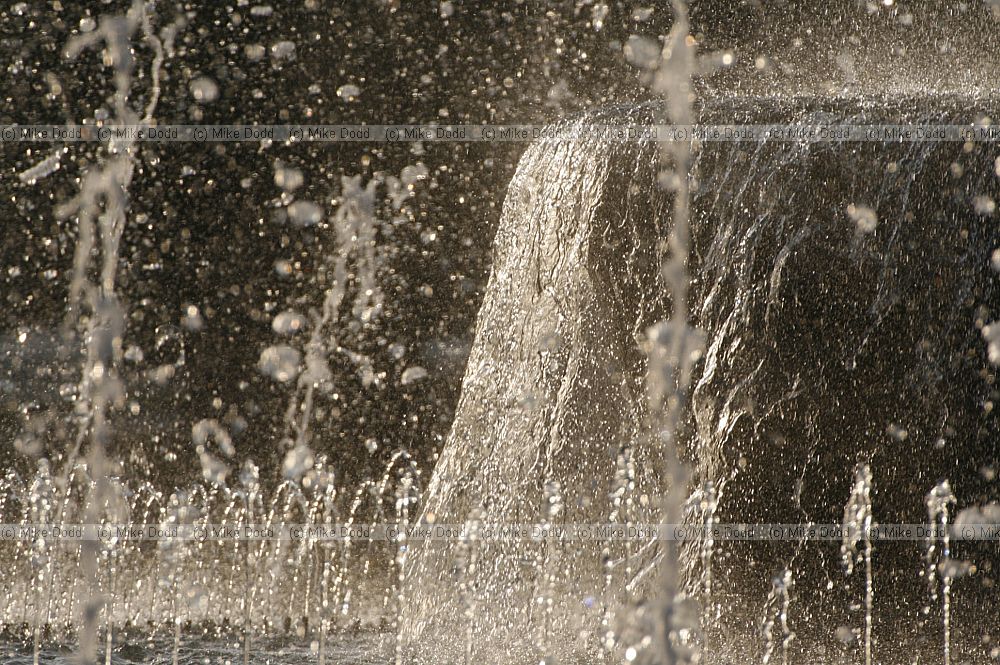 Fountains Hiroshima peace memorial park