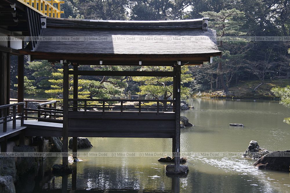 The golden pavillion Rokuon-ji temple