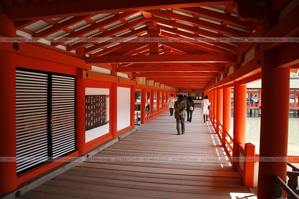 Itsukushima shrine Miyajima Japan