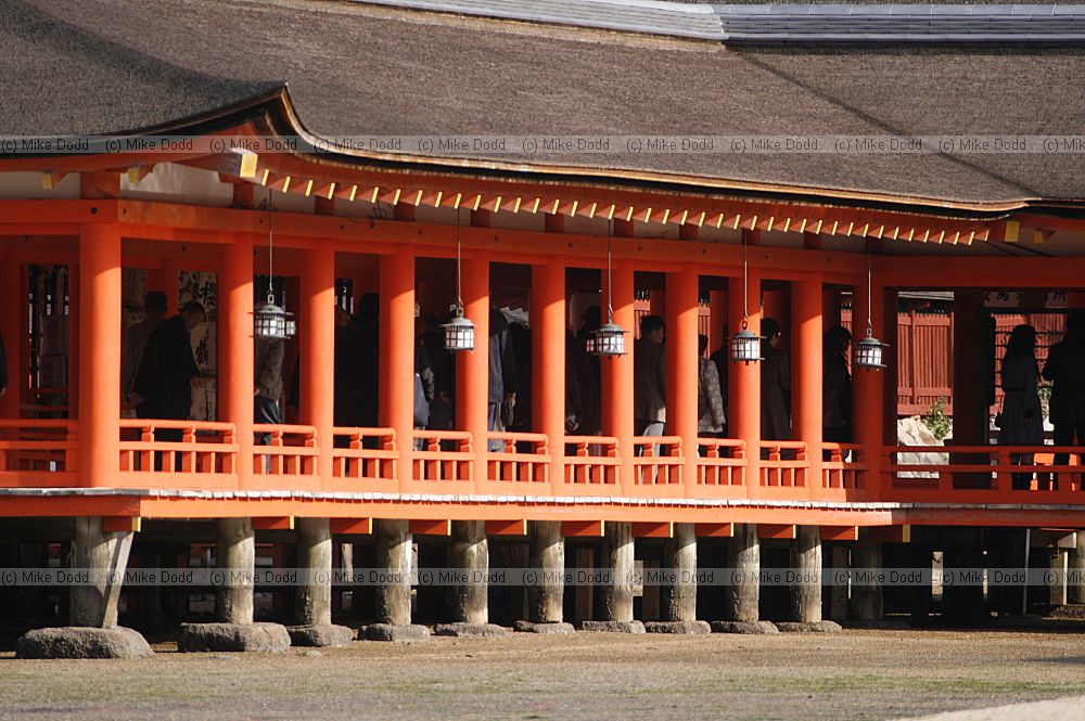 Itsukushima shrine Miyajima Japan