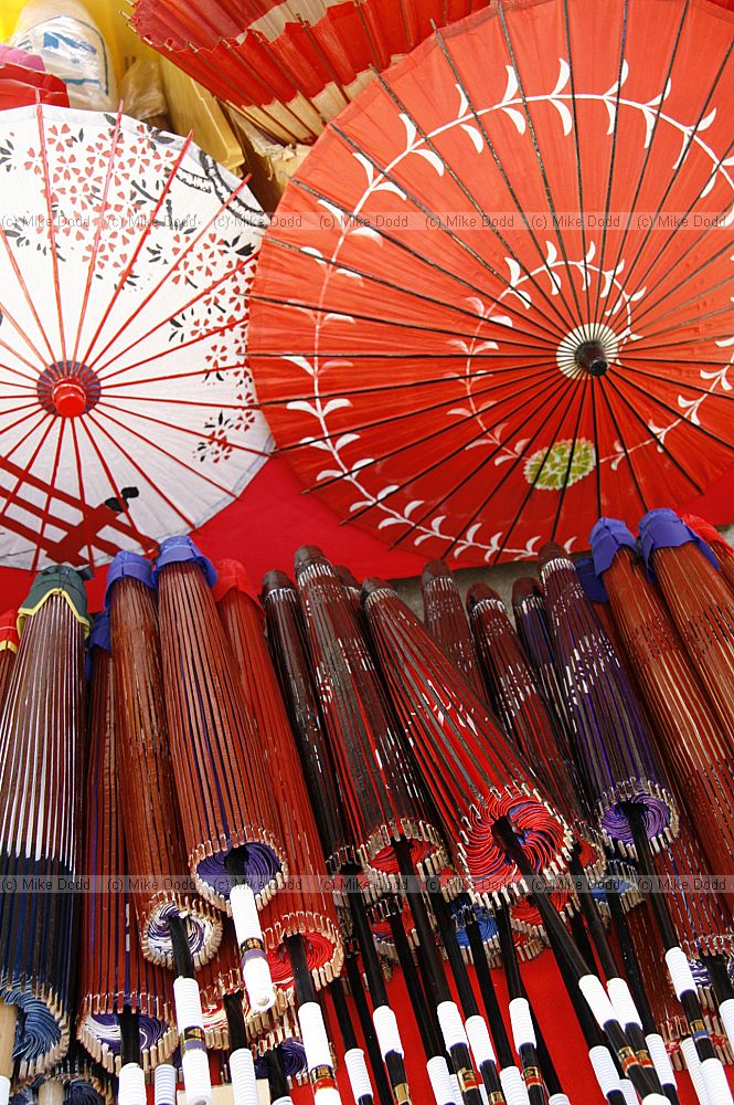 Japanese umbrellas