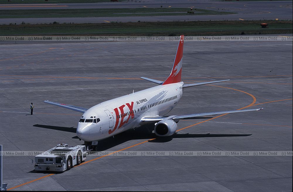 Boeing 737 jet Sapporo