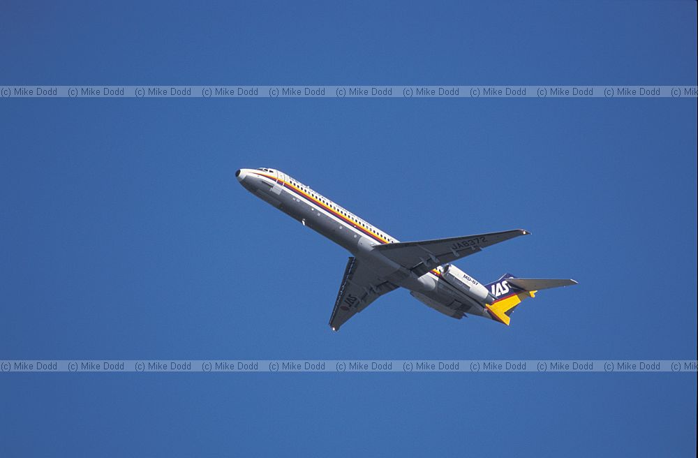 JAS MD87 jet