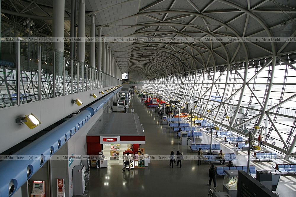Kansai airport terminal building