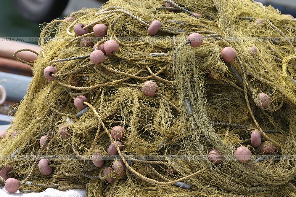 Fishing nets Skala Kalloni