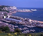 Dover seafront and docks