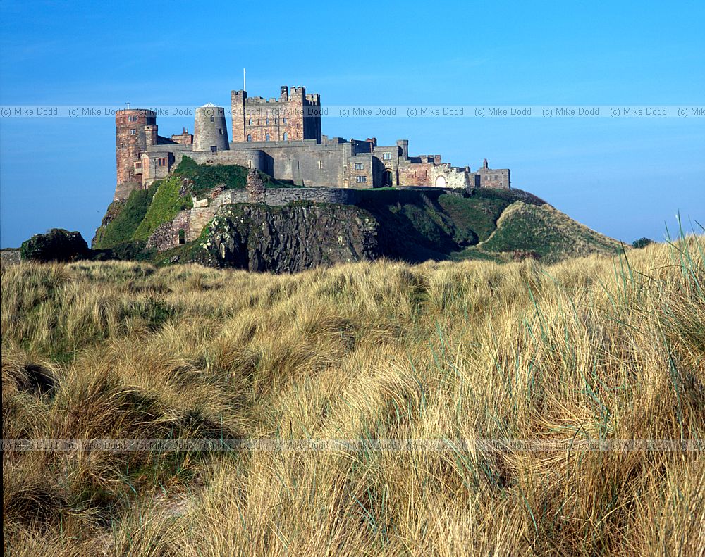 Bamburgh castle Northumberland