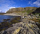Blackwaterfoot and basalt columns Arran Scotland