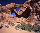 Double arch Arches National Park Utah