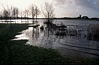 Flooded caldecotte Milton Keynes