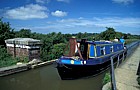 canal boat iron trunk aqueduct Milton Keynes