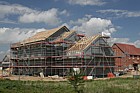 New housing being built Monkston Park Milton Keynes