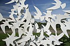 wings of enterprise by Walter Ritchie 1991 Bird sculpture caldecotte Milton Keynes