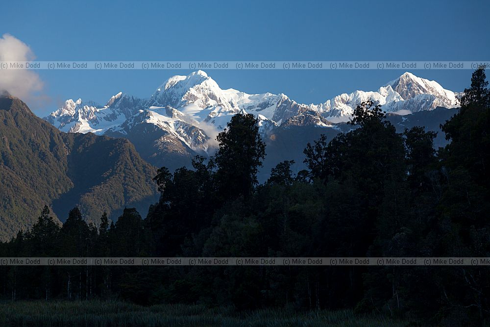 Mirror lake Fox glacier